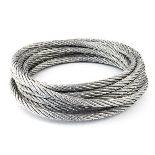 Roestvrij staaldraad dia 1-8 mm 1.4406 V4A 5-250 meter 7x7 en 7x19 staalkabel