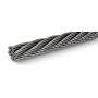 Roestvrij staaldraad dia 1-8 mm 1.4406 V4A 5-250 meter 7x7 en 7x19 staalkabel