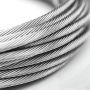 RVS staalkabel 1-8mm V4A 1.4401 316 7x7 en 7x19 staalkabel 5-250 meter