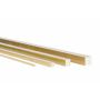 messing ms58 vierkant 4x4mm – 20x20mm massief materiaal '2.0401