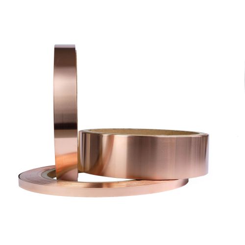 Kopertape 0,05-0,4 mm breedte 20 mm-200 mm tape koperen plaat 0,1 meter tot 100 meter Evek GmbH - 1