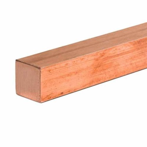 Koper vierkant 6x6-40x40mm koper vierkant bar 2.0065 vierkant bar Cu-ETP Evek GmbH - 1