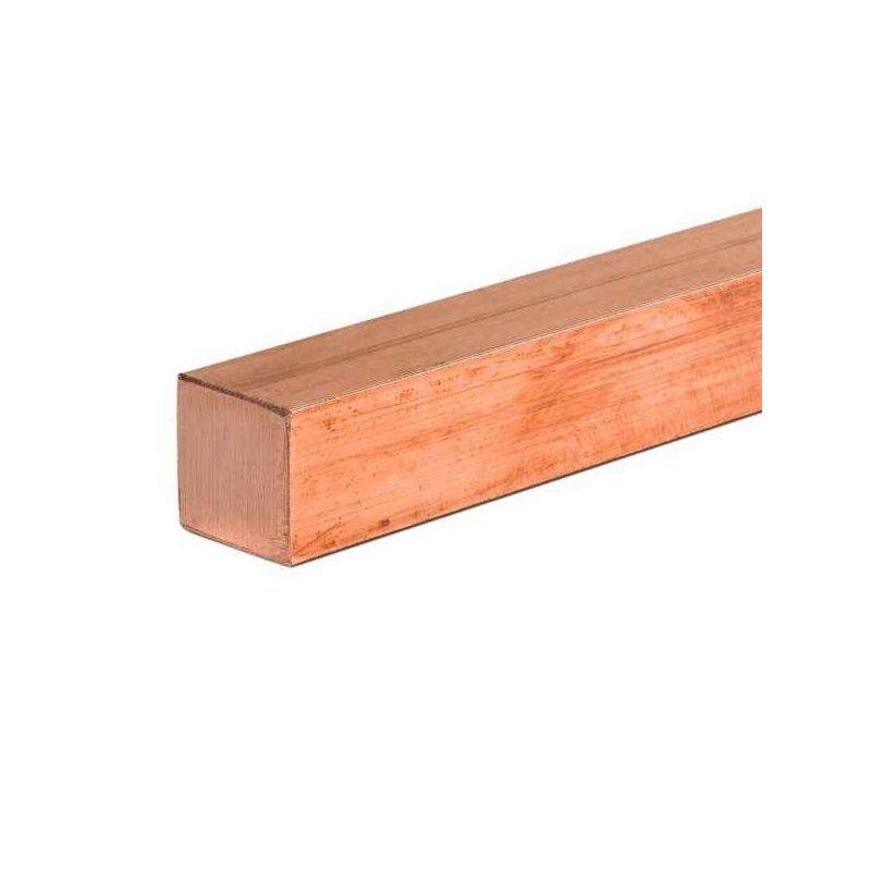Koper vierkant 6x6-40x40mm koper vierkant bar 2.0065 vierkant bar Cu-ETP Evek GmbH - 1