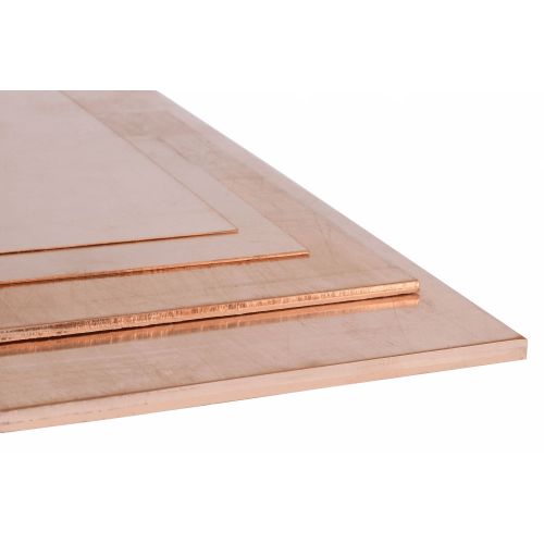 Koperplaat 10-20mm CW004A (Cu-ETP - 2.0065) Vellen Plaatmateriaal op maat gesneden zoals vereist 100x100mm mogelijk