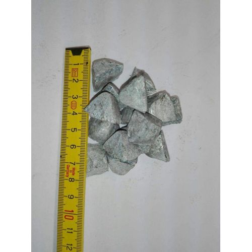 Zink Zn 99,99% Zuiverheid - Ruw Zink Metaal Element 30 Piramides 10gr-5kg Kopen | Hoogwaardige Zuivere Zink Staven & Piramides Nederland