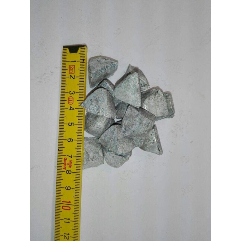 Zink Zn 99,99% Zuiverheid - Ruw Zink Metaal Element 30 Piramides 10gr-5kg Kopen | Hoogwaardige Zuivere Zink Staven & Piramides Nederland