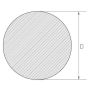 Magnesium az31b legering ronde staaf Ø2-100mm zuiverheid 95% min. staaf ons m11311