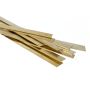 Messing plaatstaal strip platte bar 30x2mm-90x6mm op maat gesneden strips