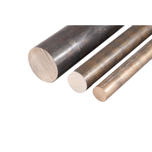 Bronzen staaf 13-51mm Rg7 Ronde staaf 2.1090 CuSn7ZnPb CC493K