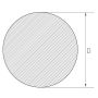 Titanium Rod Ø0.8-400mm Titanium Grade 2 3.7035 B348 massieve as ronde Rod
