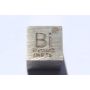 Bismut bimetaal kubus 10x10mm gepolijst 99,99% zuiverheid kubus