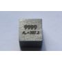 Lood Pb metalen kubus 10x10mm gepolijst 99,99% zuiverheid kubus