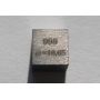 Tantaal Ta metalen kubus 10x10mm gepolijst 99,9% zuiverheid kubus