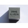 Molybdeen Mo metaal kubus 10x10mm gepolijst 99,95% zuiverheid kubus