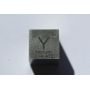 Yttrium Y metaal kubus 10x10mm gepolijst 99,9% zuiverheid kubus