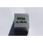 Metalen kubus gepolijst 10x10mm zuiverheid kubus