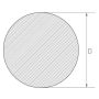 Inconel® 617 Alloy bar 19.304-152.908mm 2.4663 Ronde bar N06617 Rond materiaal