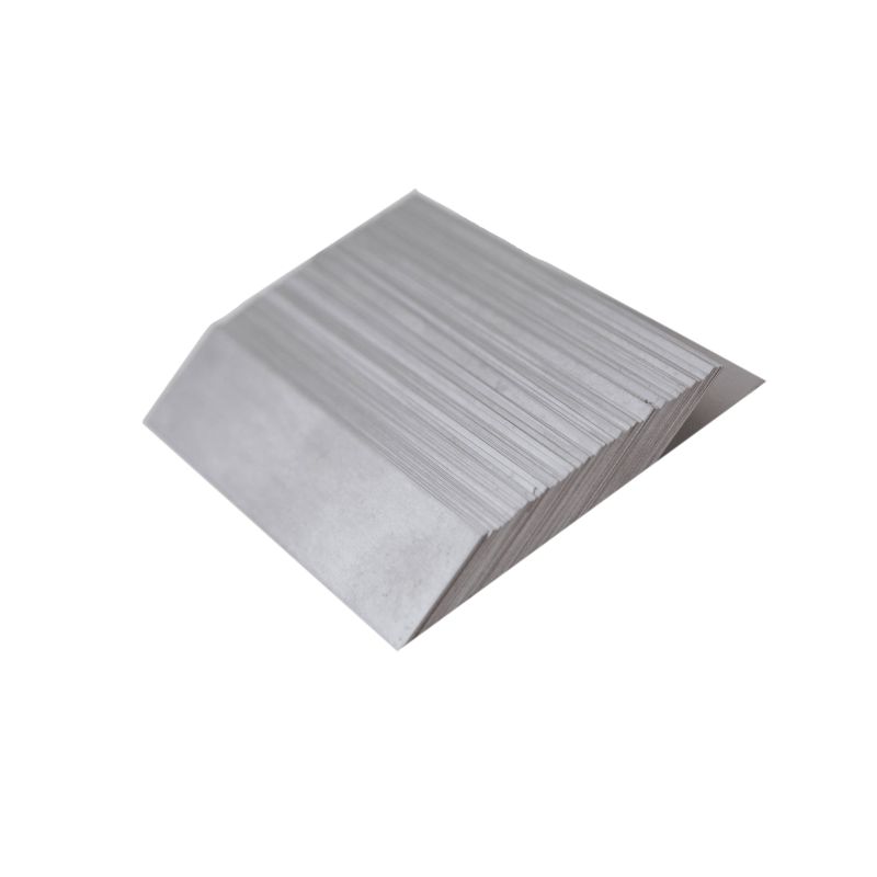 Tungsten Strips 99% Pure Metal 0.2x20x104mm | High Purity Tungsten Metal Strips for Industrial Use | Buy Online Netherlands